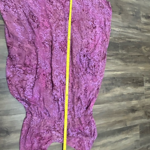 Temptations Magenta Floral Maxi Dress - Picture 4 of 4